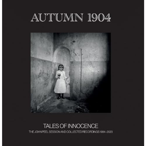 Black and white album cover featuring a young girl in a doorway.