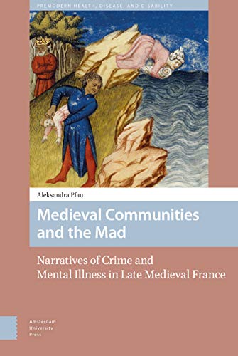 Book cover depicting a medieval scene with figures and rocky terrain.