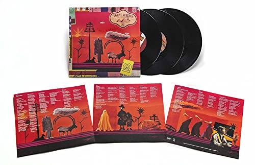 Paul McCartney’s “Egypt Station” vinyl record with opened gatefold sleeve.