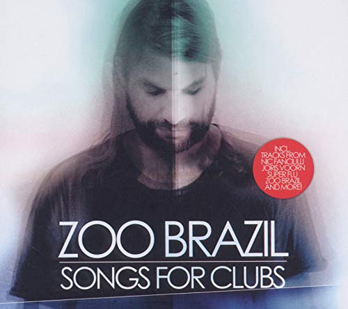 CD cover: man’s face with "Zoo Brazil - Songs For Clubs" text.