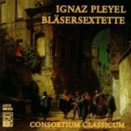 CD cover depicting a classical ensemble in front of a building.
