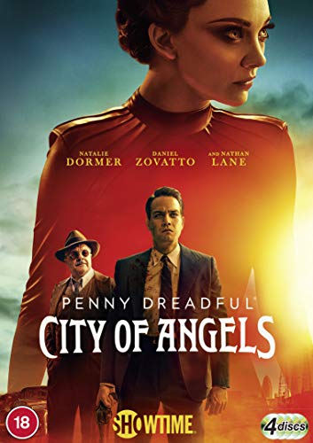 Penny Dreadful: City of Angels" DVD cover featuring two actors in dramatic poses.