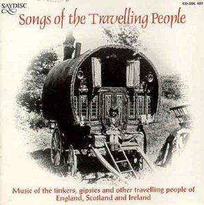 CD cover: vintage illustration of a dark, ornate gypsy wagon.