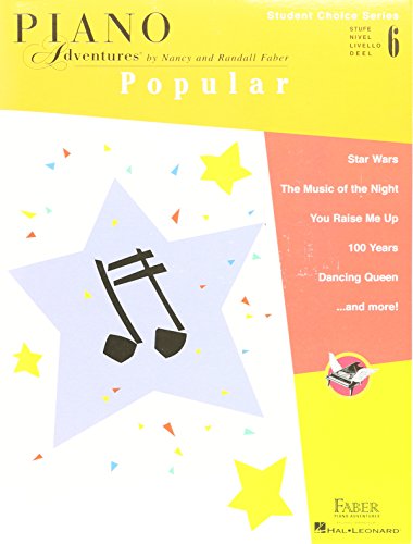 Faber Piano Adventures - Student Choice Series: Popular Level 6