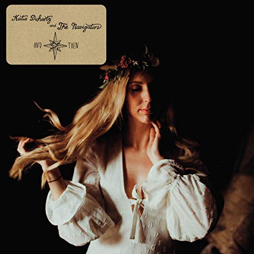 Album cover: woman with flower crown, dark background, and text overlay.