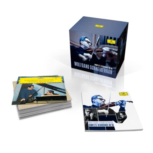 Box set of Wolfgang Schneiderhan violin recordings on Deutsche Grammophon CDs.