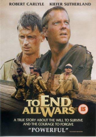 DVD cover for “To End All Wars” featuring soldiers and two actors.
