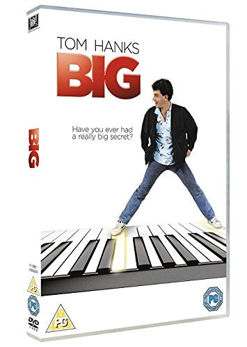 DVD cover for the 1988 film "Big" starring Tom Hanks.