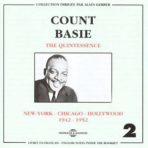 CD cover featuring Count Basie’s portrait and album title "The Quintessence Vol.2".