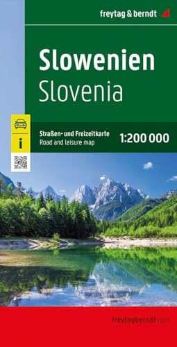 Slovenia : Road and Leisure Map