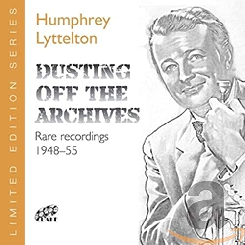CD cover featuring a portrait of Humphrey Lyttelton, smiling and holding a trumpet.