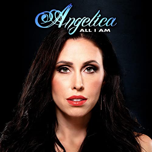 Album cover for Angelicaās āAll I Amā featuring a womanās portrait.