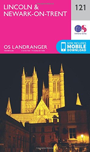 Landranger (121) Lincoln & Newark-on-Trent (OS Landranger Map)
