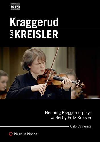 DVD cover: Henning Kraggerud playing violin with orchestra.
