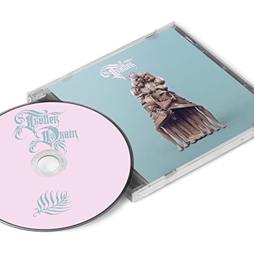 CD case and disc for Troller’s “Drain” album, with figure artwork.