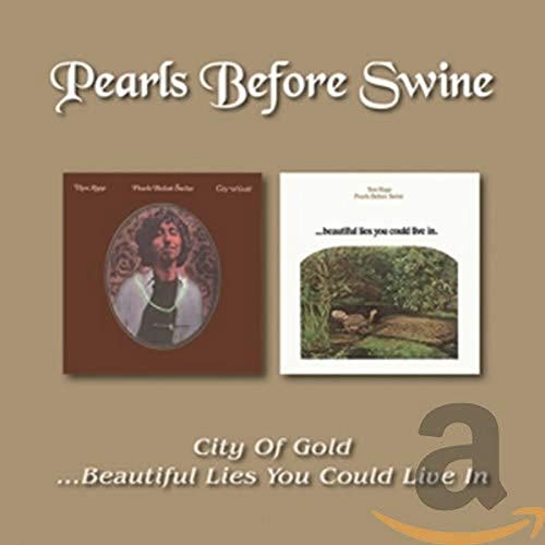 CD cover for "Pearls Before Swine" album, featuring portraits and landscapes.