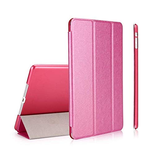 Pink tablet cases shown in various orientations on a white background.