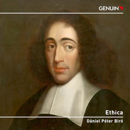 Portrait of Baruch Spinoza, album cover for “Ethica” by Daniel Peter Biro.