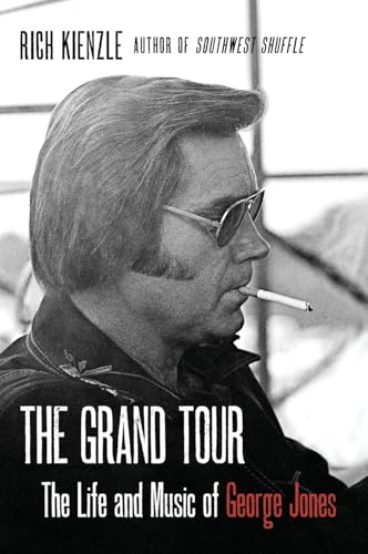Book cover featuring a black and white portrait of country singer George Jones.