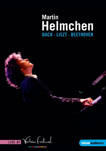 Martin Helmchen at a piano, Verbier Festival 2011 DVD cover.
