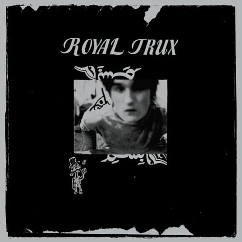 Royal Trux album cover: black and white portrait with distressed edges.