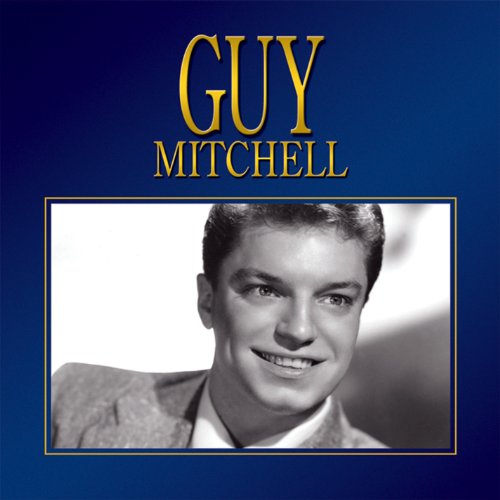CD cover featuring a portrait of singer Guy Mitchell in a suit.