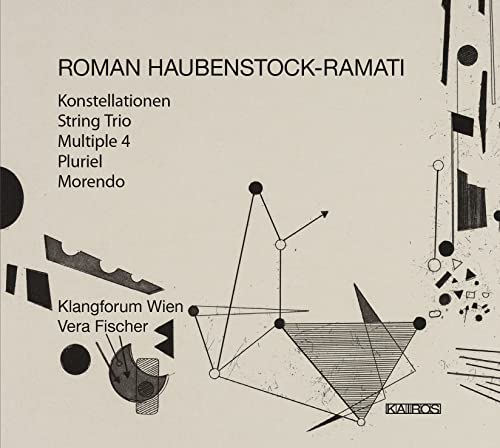 CD cover: abstract geometric design with composer and performers’ names.
