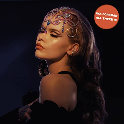 Woman with ornate headpiece, album cover for Ina Forsmanās āAll There Is.ā