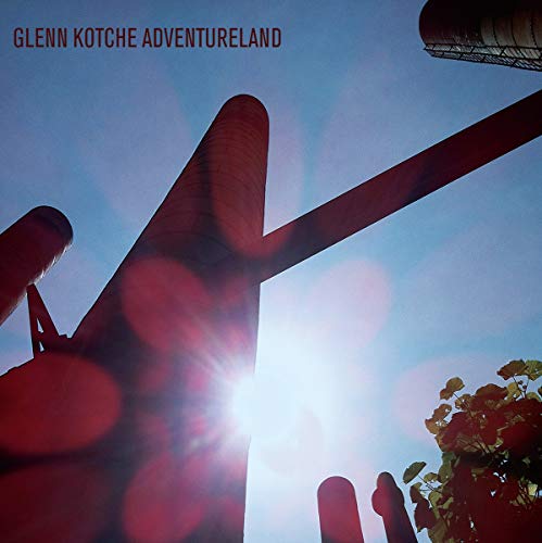 CD cover for Kronos Quartet’s “Kotcheadventureland” featuring a red sculpture.