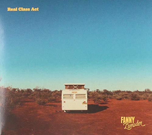 CD cover: vintage campervan in a sparse, red Australian landscape.