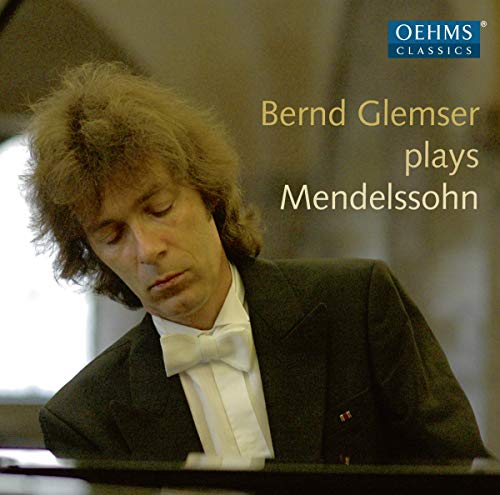 CD cover featuring pianist Bernd Glemser in formal wear.