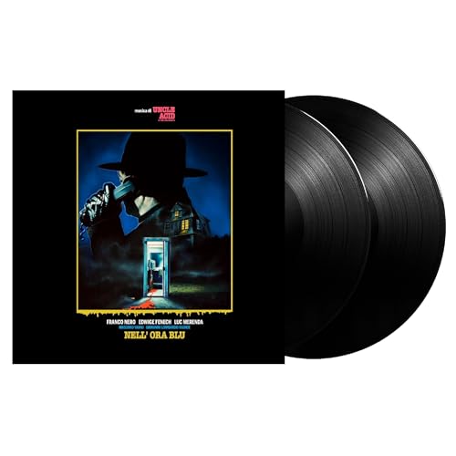 Vinyl record of "Nell' Ora Blu" with a horror-themed cover art.