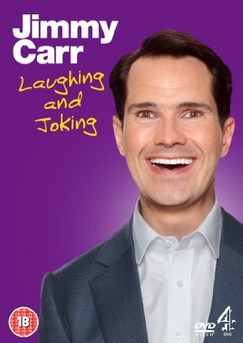 Jimmy Carr DVD cover featuring a portrait of the comedian smiling.