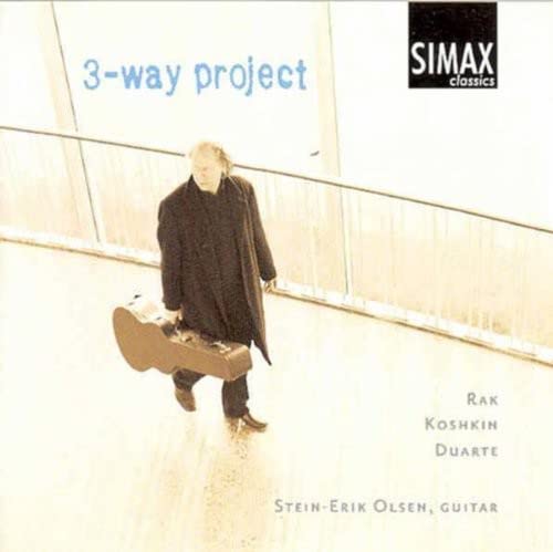 CD cover featuring a man with a guitar, titled "Duarte" by Stein-Erik Olsen.
