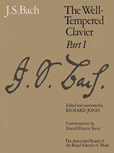 JS Bach: Well-Tempered Clavier Book 1 (Part 1), Ed. Jones (Piano Solo)