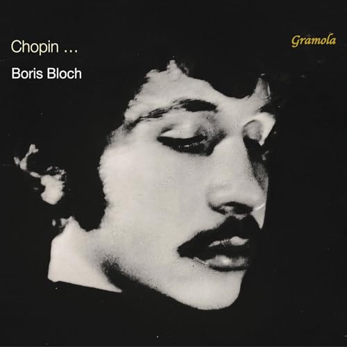 CD cover: Black and white portrait of a woman, Chopin album.
