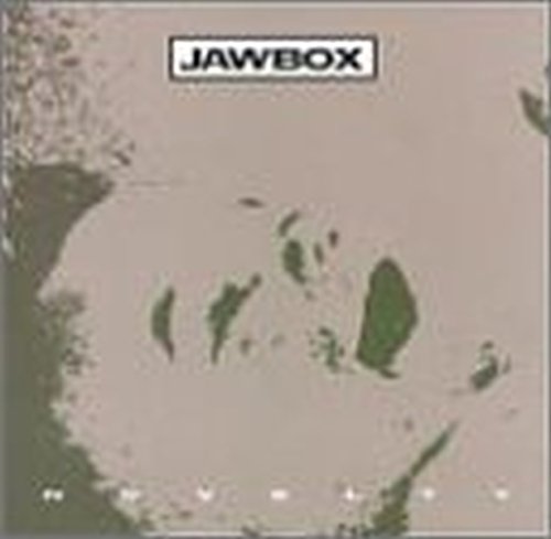 Jawbox “Novelty” CD cover: abstract shapes on a beige and dark background.
