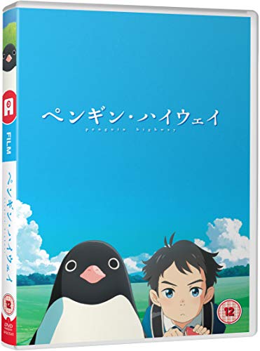 DVD cover for "Penguin Highway" featuring a boy and penguin.