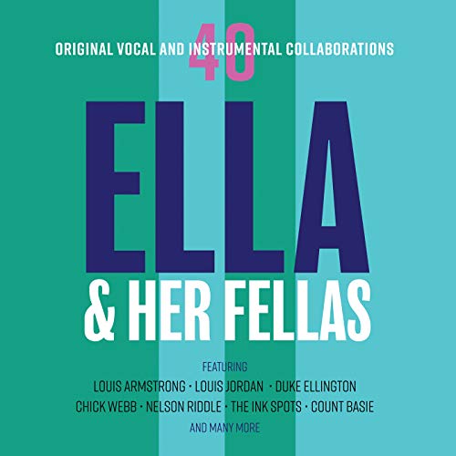 Album cover for Ella Fitzgerald’s “Ella & Her Fellas” double CD.
