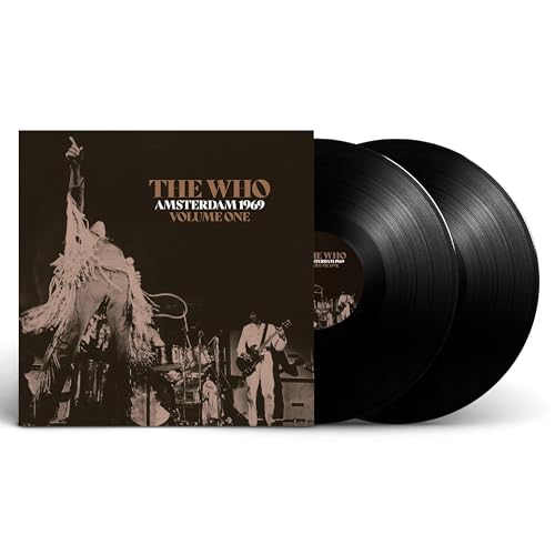 The Who "Amsterdam 1969 Vol. 1" vinyl record and album cover.