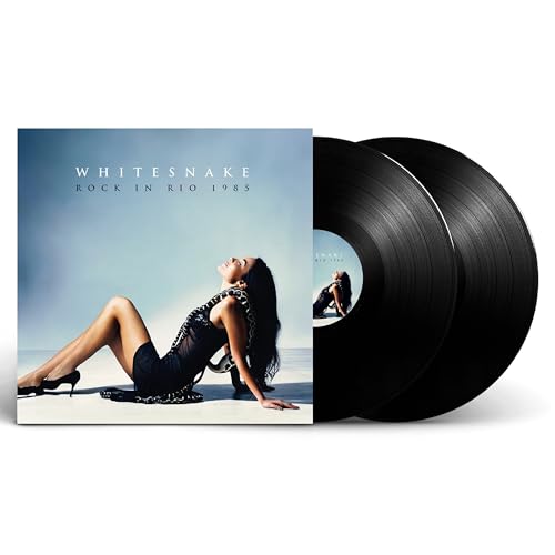 Whitesnake “Rock In Rio 1985” double vinyl record with cover art.