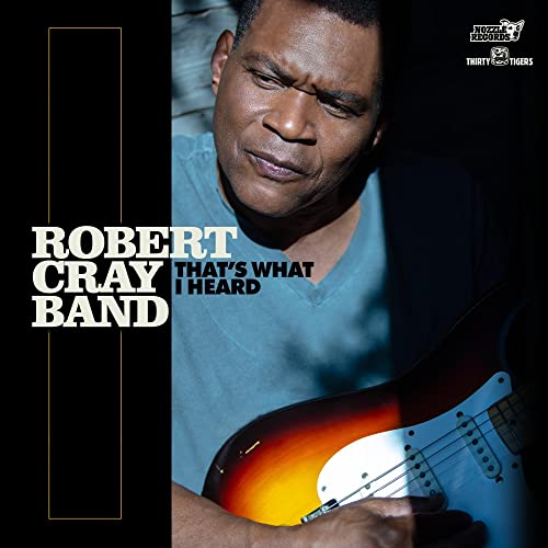 Robert Cray Band album cover featuring a portrait with a guitar.