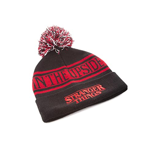 Stranger Things - Upside Down (Beanie) (Unisex Black Beanie) One Size
