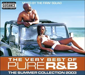 CD cover: two people posing with a Jeep, beach background, text overlay.