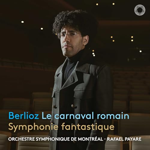 CD cover featuring a portrait of conductor Rafael Payare and text.