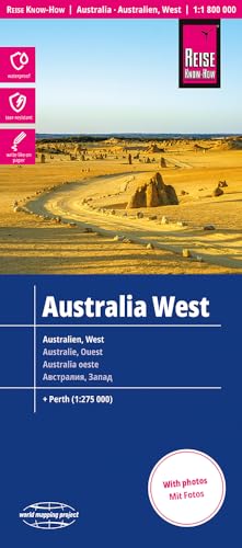 Australia West Map 1:1,800,000 scale : Including Perth