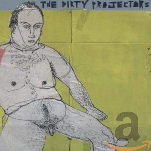 CD cover for Dirty Projectors’ “The Glad Fact” featuring a sketched nude figure.