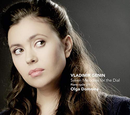 CD cover featuring a portrait of pianist Olga Domnina.