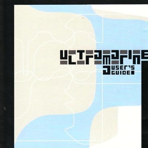 CD cover for "Ultramarine - A User's Guide" with abstract face design.