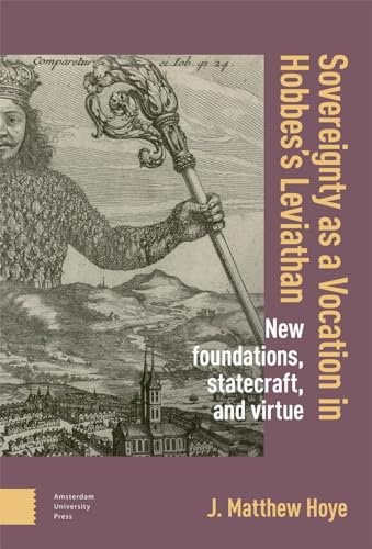 Book cover with a crowned figure holding a scepter over a landscape.